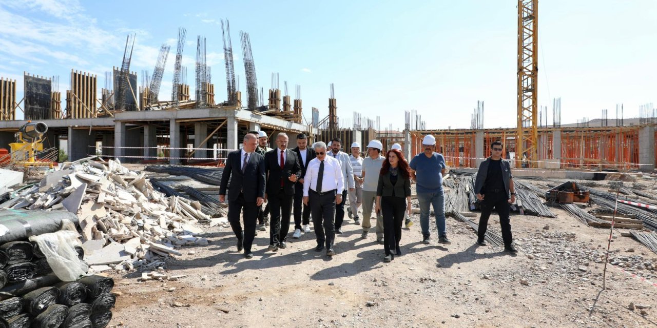 Konya'ya 99 yataklı yeni huzurevi geliyor. İnşaat hızla yükseliyor
