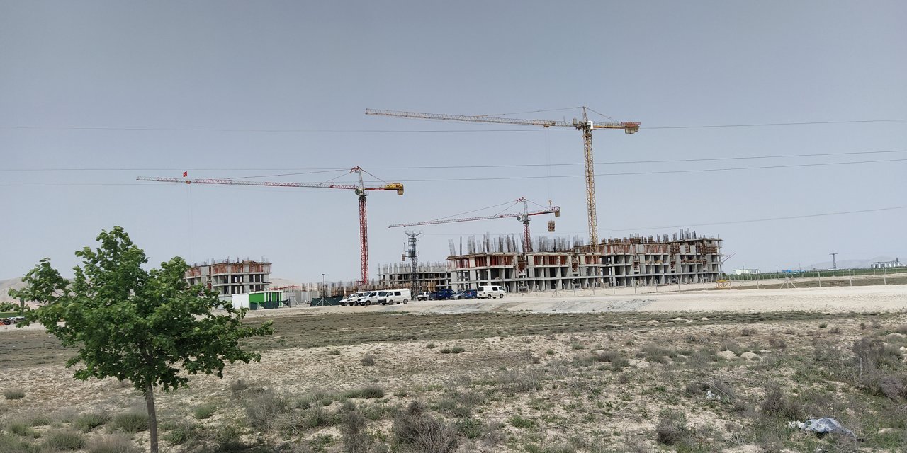 Konya'nın yeni yerleşim alanı burası olacak. 10 bin daire Konyaray üzerinde yükseliyor