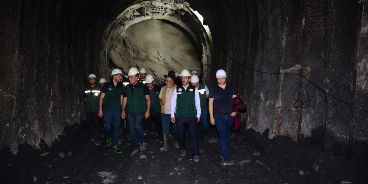 DSİ Genel Müdürü Balta, Konya’ya umut olacak tünelde