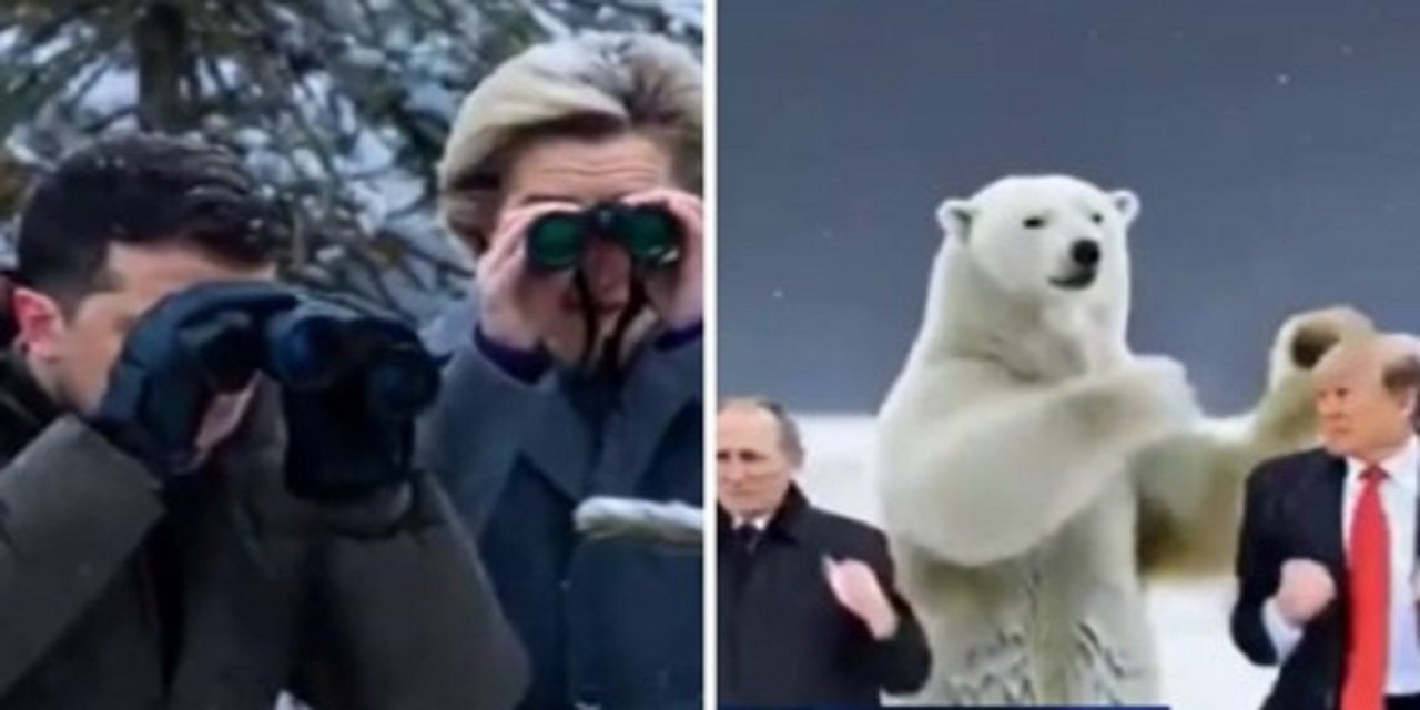 Tarihi zirve öncesi Trump ve Putin'in yapay zeka videosu sosyal medyayı salladı