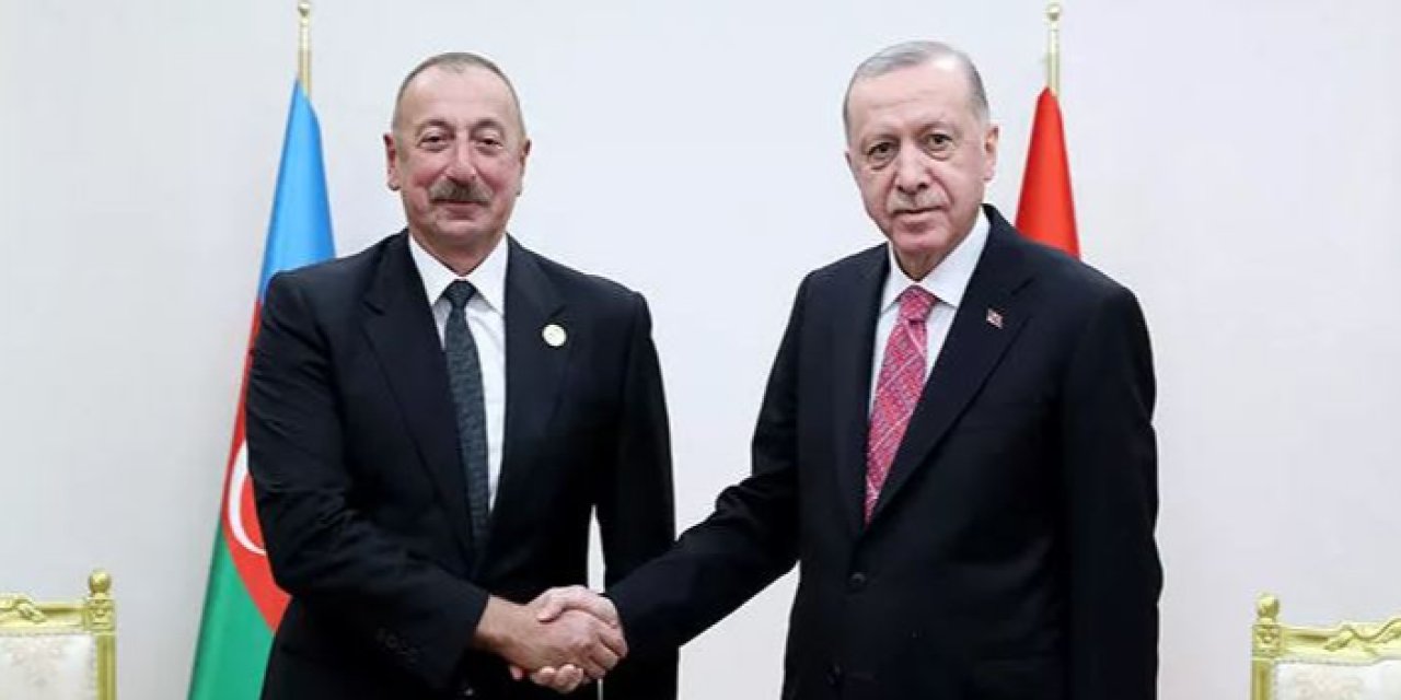 Cumhurbaşkanı Erdoğan Aliyev ile görüştü!