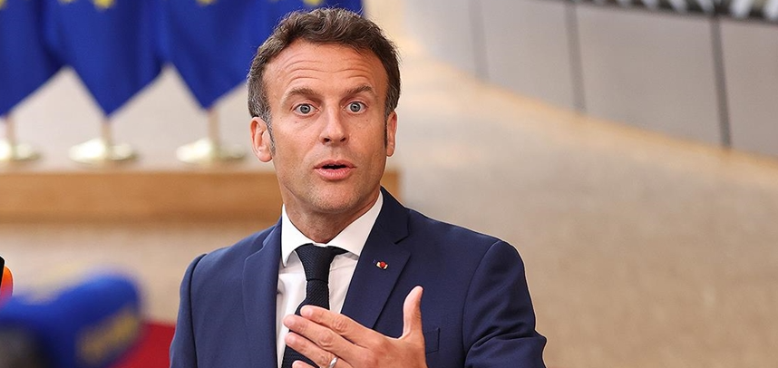 Macron, Ukrayna için özel fon oluşturulacağını duyurdu