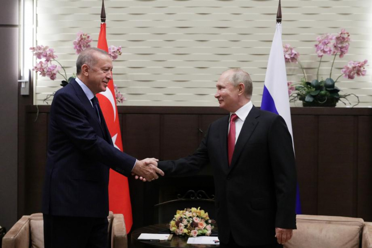 Cumhurbaşkanı Erdoğan, Rusya Devlet Başkanı Putin ile görüştü