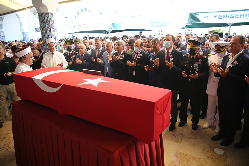 Şehit Piyade Uzman Çavuş Nişan, son yolculuğuna uğurlandı