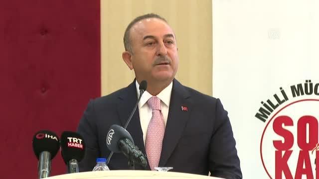 Bakan Çavuşoğlu, Sakarya Meydan Muharebesi Sempozyumu'nda konuştu