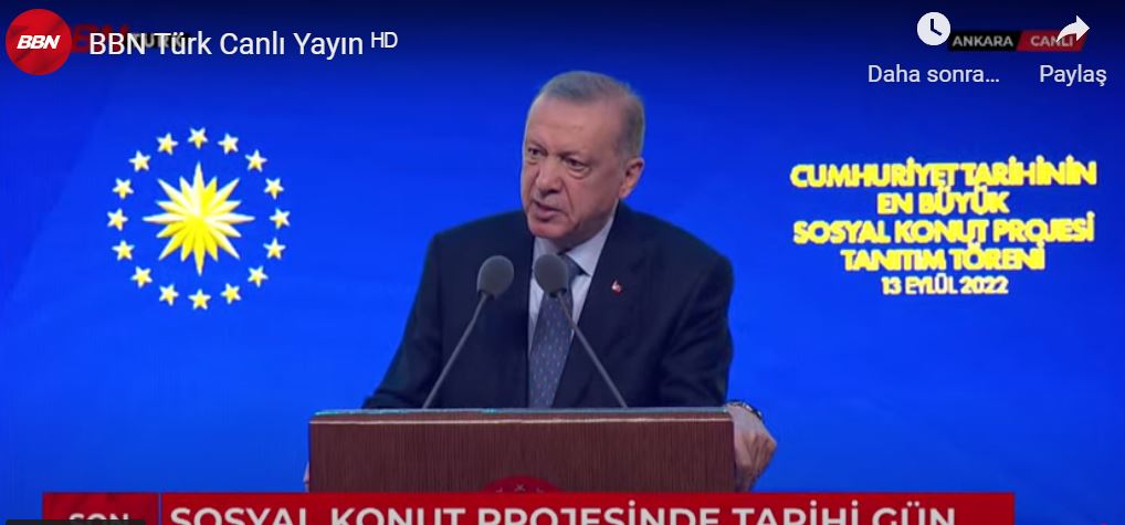 Cumhurbaşkanı Erdoğan müjdeyi verdi