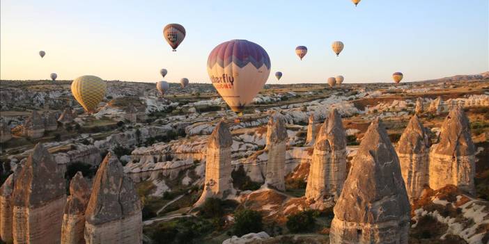 Kapadokya'da tüm zamanların rekoru turizmciyi sevindirdi