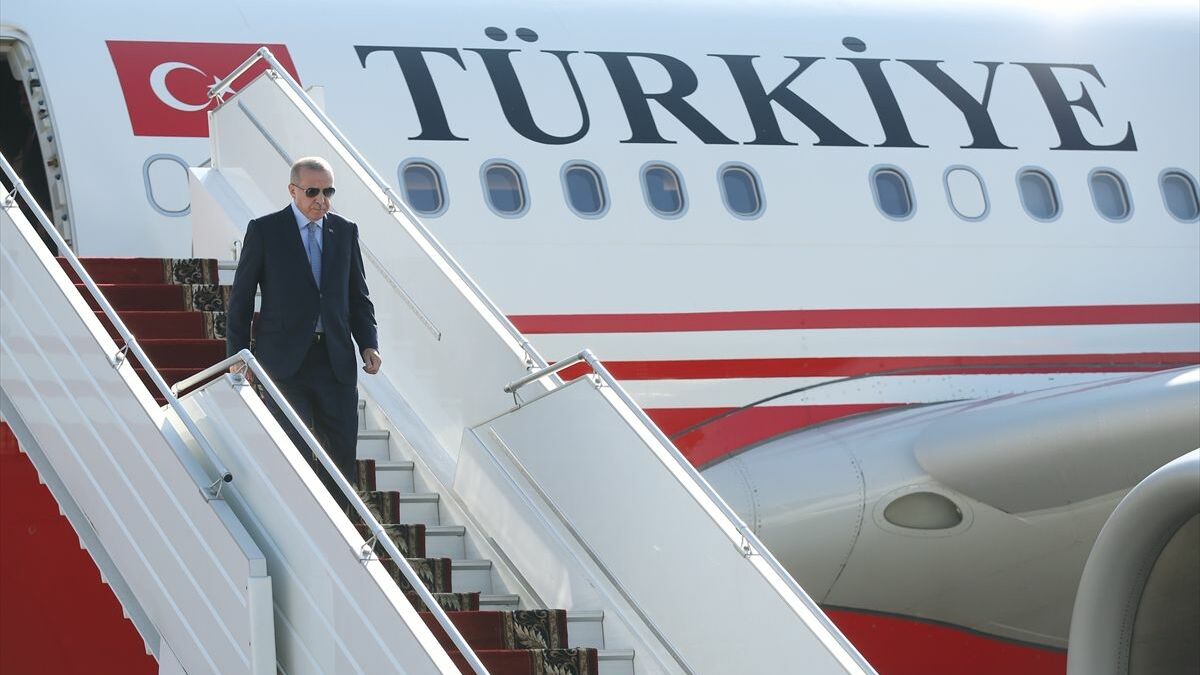 Cumhurbaşkanı Erdoğan Çekya'ya geldi