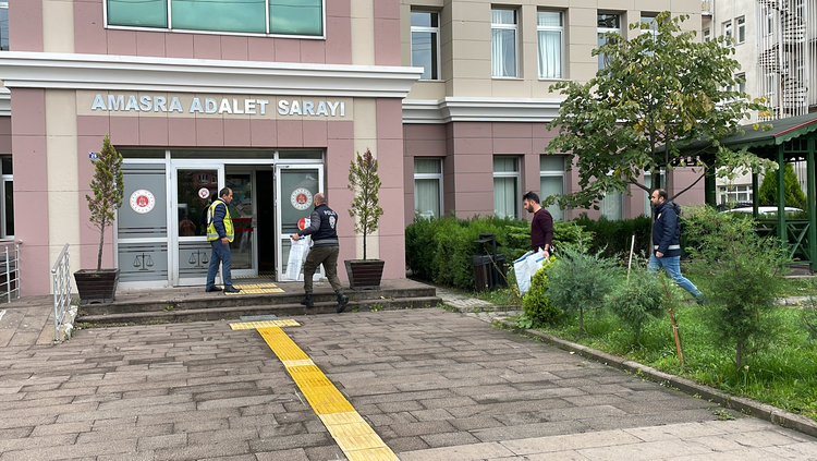 Amasra'da patlama yaşanan maden ocağında toplanan deliller adliyeye getirildi