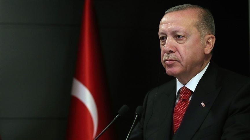 Cumhurbaşkanı Erdoğan'dan şehit ailesine başsağlığı