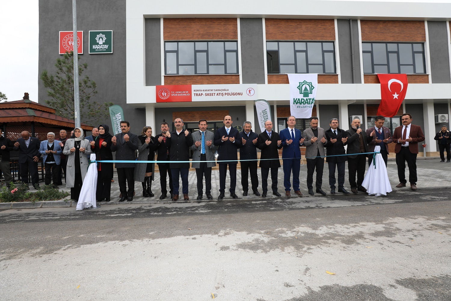 Saraçoğlu Trap-Skeet Atış Poligonu Sosyal Tesisi açıldı