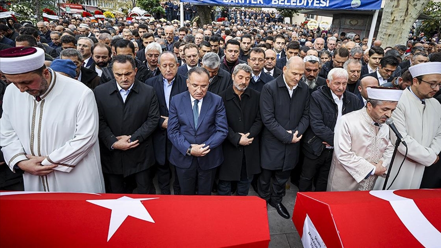 Topkara çifti son yolculuğuna uğurlandı