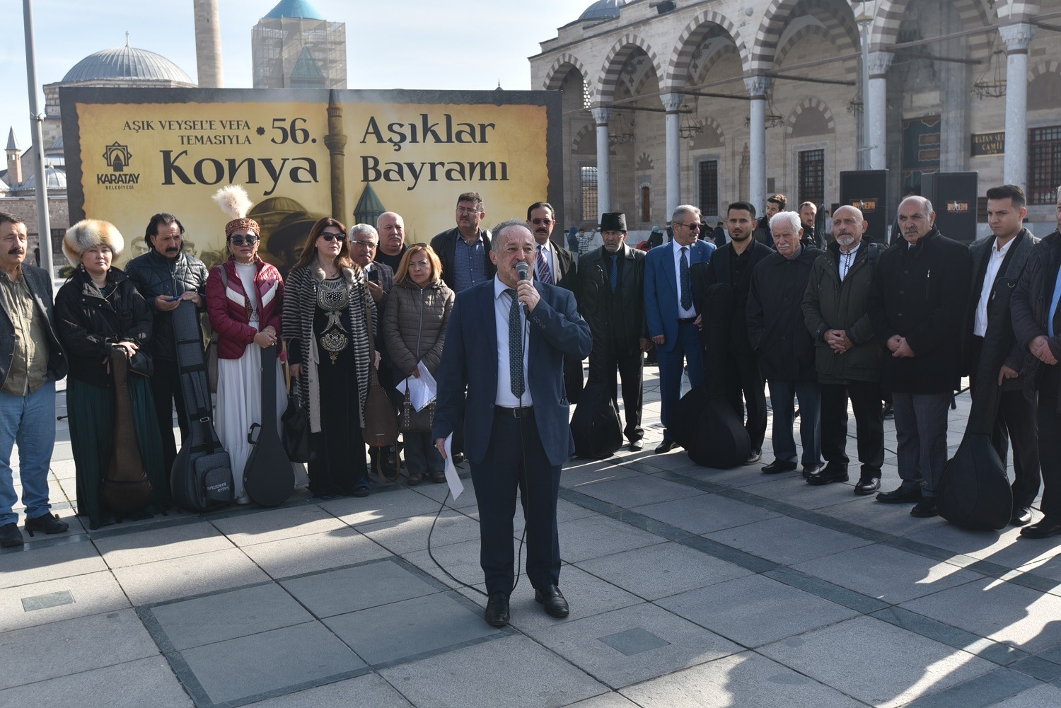 “AŞIK VEYSEL’E VEFA” TEMASIYLA 56. KONYA AŞIKLAR BAYRAMI BAŞLADI