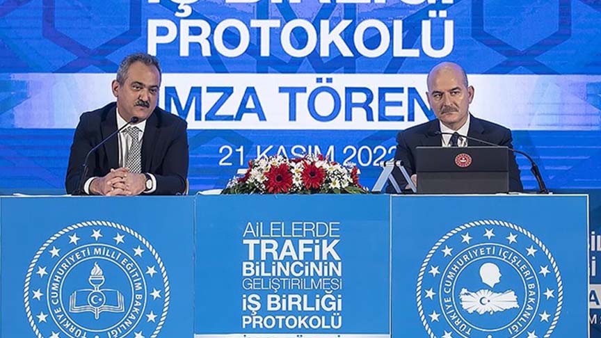 İçişleri Bakanlığı ile MEB arasında yeni protokol