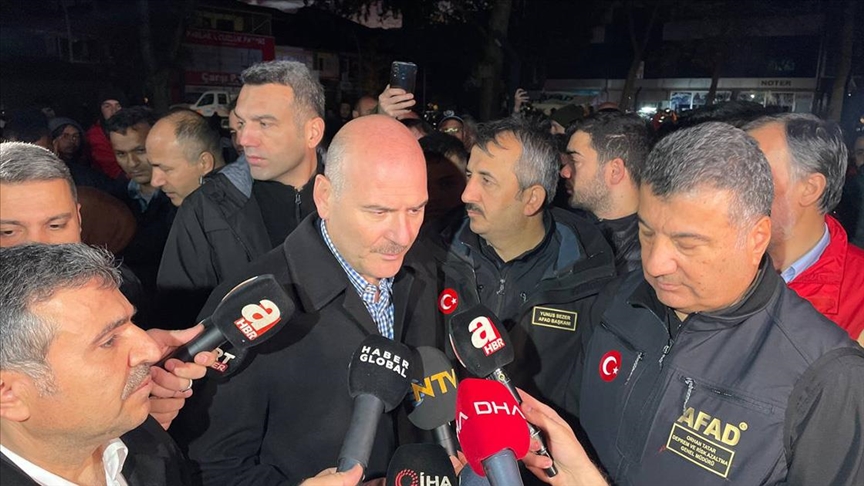 "Şu anda herhangi bir can kaybımız söz konusu değil"