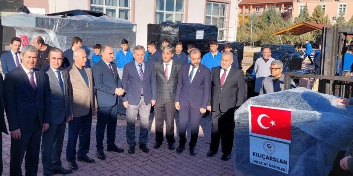 Konya'daki liseden ihracat atağı