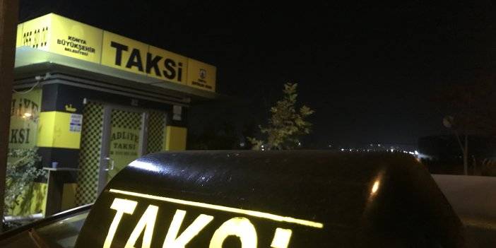 Konya'da taksicilere sopalı saldırı