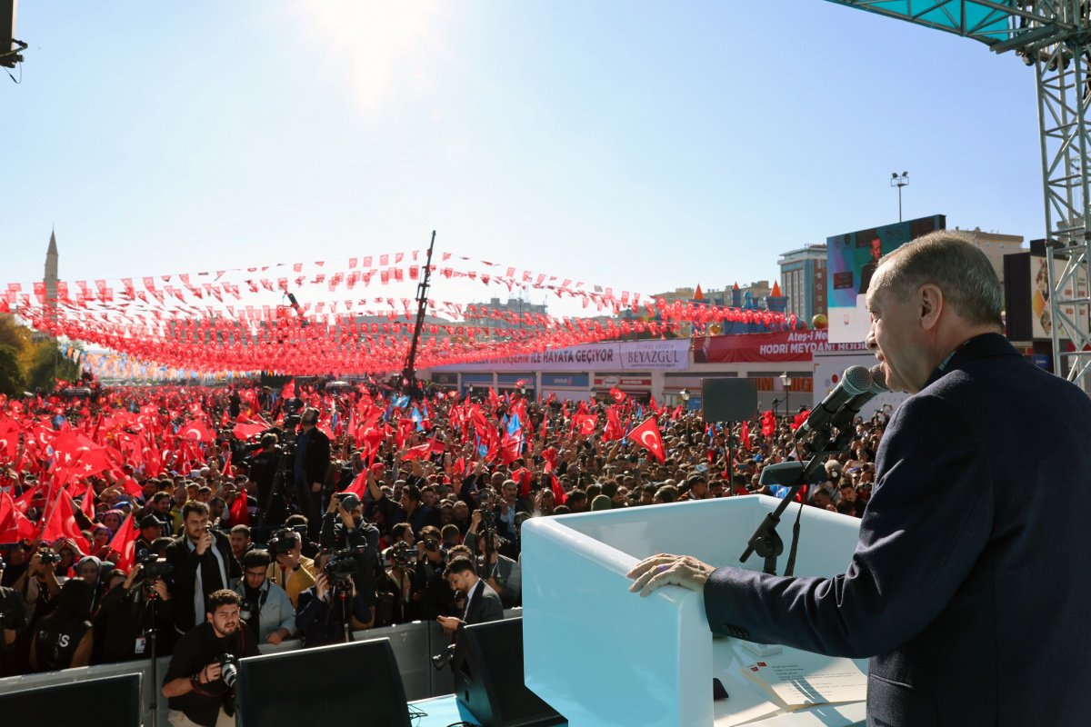 Cumhurbaşkanı Erdoğan'dan kara harekatını engellemek isteyen ülkelere tepki