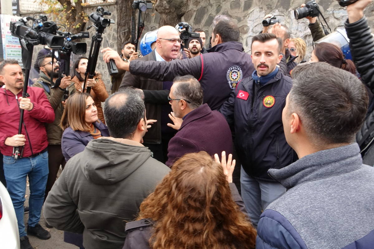 HDP'li vekilden polislere tehdit