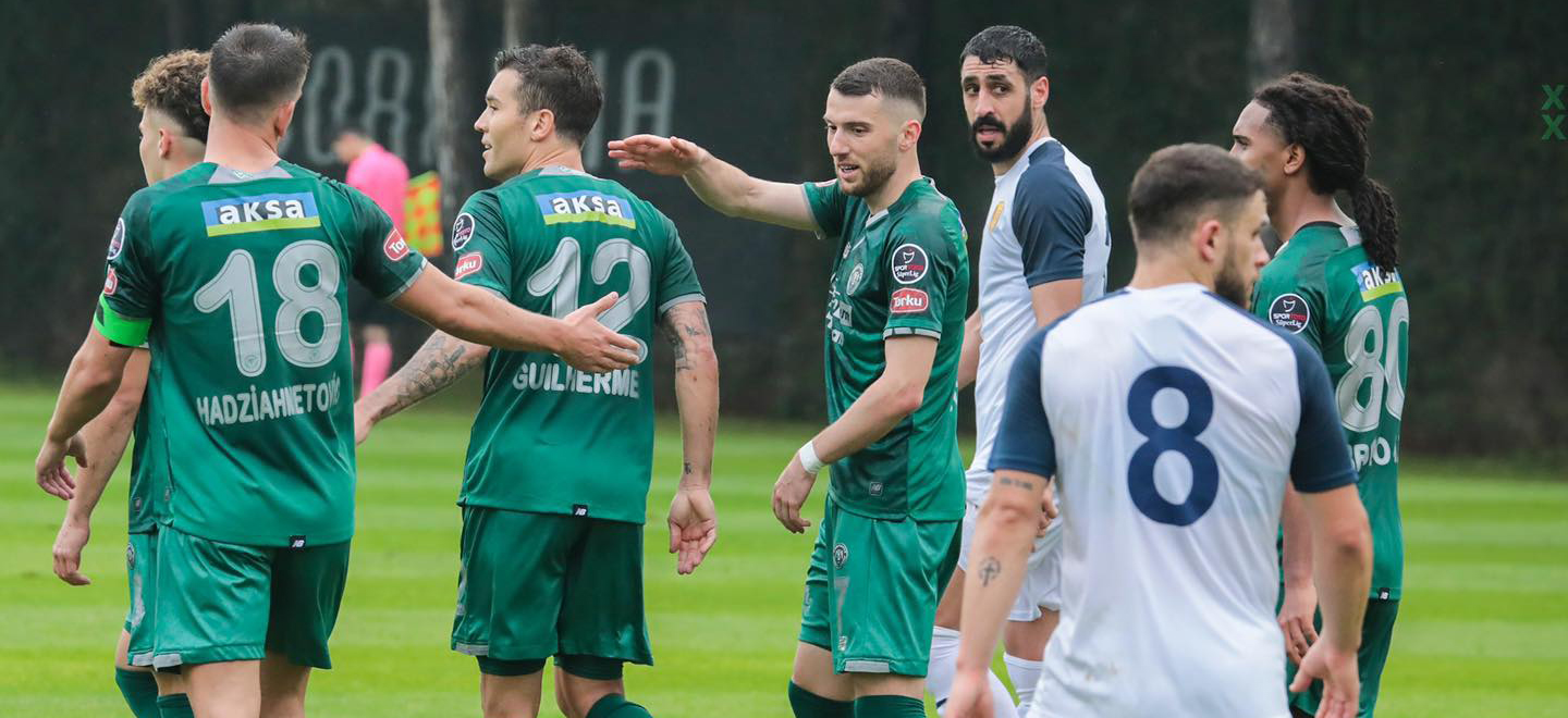 Konyaspor hazırlık maçında galip