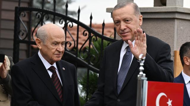 Cumhurbaşkanı Erdoğan, MHP Genel Başkanı Bahçeli ile görüştü