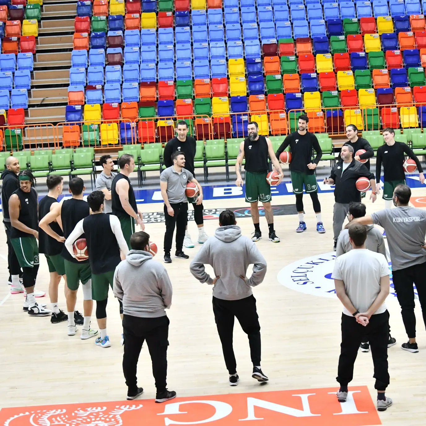 Konyaspor Basket’in dersi Bahçeşehir