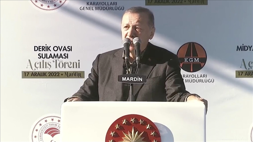 Cumhurbaşkanı Erdoğan: 'Mardin Havalimanı'nın adını Mardin Aziz Sancar Havalimanı olarak değiştiriyoruz'