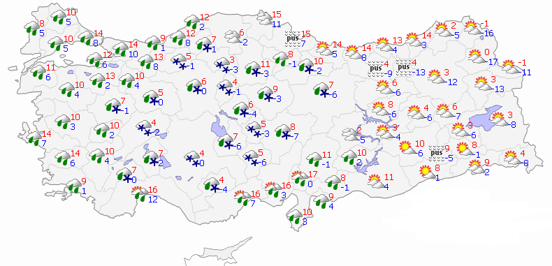 Müjdeler olsun, Konya'ya kar geliyor!