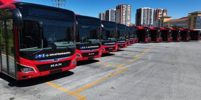 Konya'da acı kaza! Belediye otobüsü çocuğa çarptı