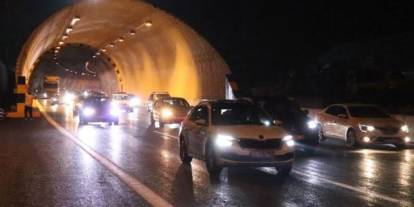 Bolu Dağı Tüneli’nin Ankara-İstanbul istikameti hizmete açıldı