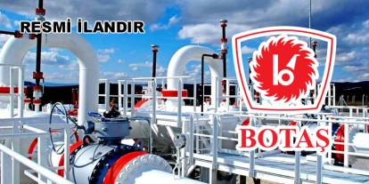 BOTAŞ doğal gaz hizmeti alımı yapacak