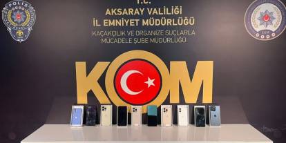 Aksaray'da kaçak telefona geçit verilmedi