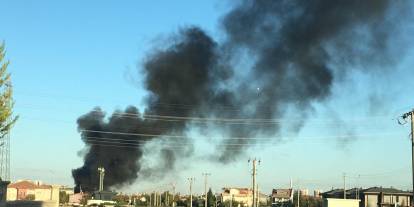 Konya'da korkutan yangın! Dumanlar Selçuklu ilçesinden yükseldi