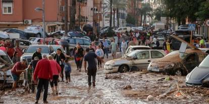 İspanya'da korkunç sel: 158 kişi öldü