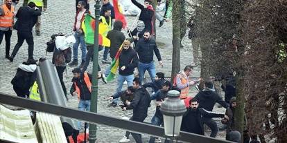 Almanya’da terör örgütü PKK yandaşları yürüyüş düzenledi