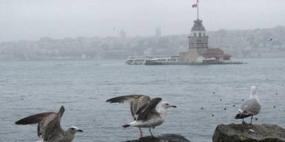 İstanbul boğazında sağanak etkili oldu