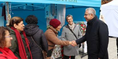 Ereğli’de yeni yıl panayırı açıldı