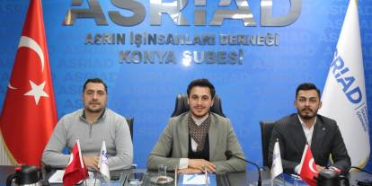 Genç ASRİAD Konya, 2025 için hedeflerini masaya yatırdı