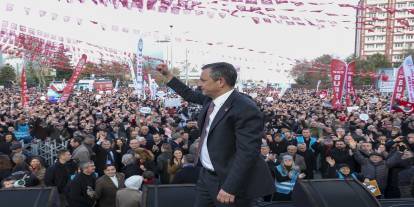 Özel, Tandoğan'da "erken seçim" dedi.