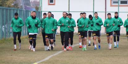 1922 Konyaspor'da moraller yerinde. Devre arasında güç topluyor