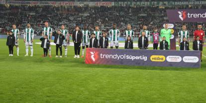 Konyaspor, iyi başladı ama hakemi yenemedi