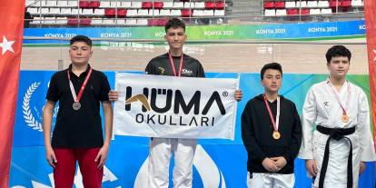 Hüma Okulları spor müsabakalarında göz doldurdu