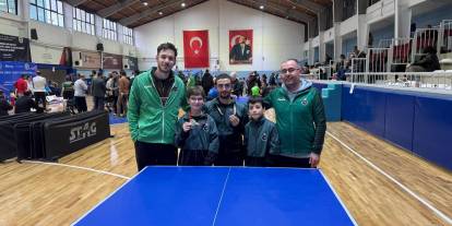 Masa tenisinde Karatay Belediyespor fırtınası!