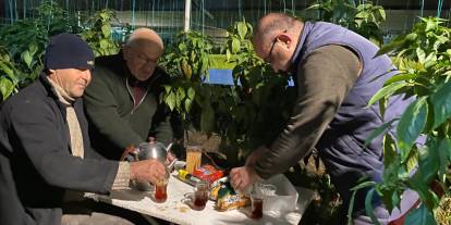 Antalya'da sıcaklık gece sıfırın altında; seralarda 'zirai don' nöbeti