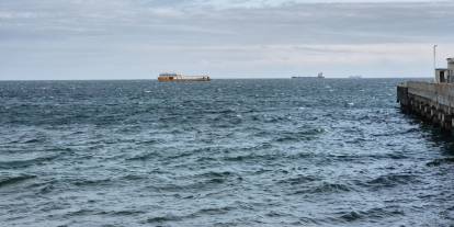 Marmara'da deniz ulaşımına Poyraz engeli