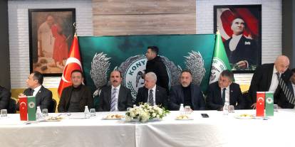 Konya kenetlendi. Protokolden Konyaspor’a tam destek