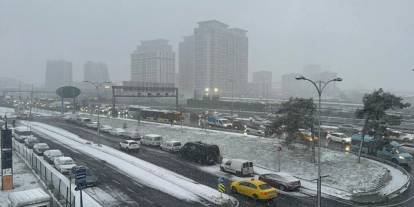 İstanbul'da dokuz ilçede okullara kar tatili