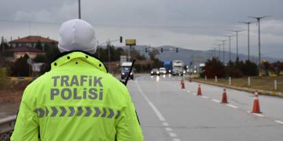 Konya'da kuş serisi araç cezaya uçtu. Tam 111 bin lira