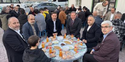 Başkan Kılca minibüsçülerle iftar yaptı