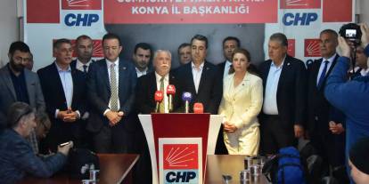 CHP Konya İl Teşkilatından Konya Valiliği'ne cevap